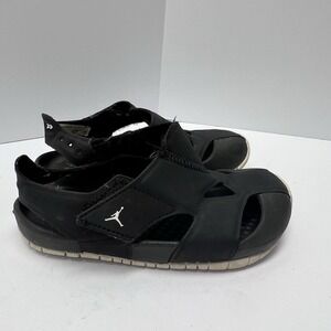 UNISEX Child's Jordan Flare Casual Nike sandals size 9C black